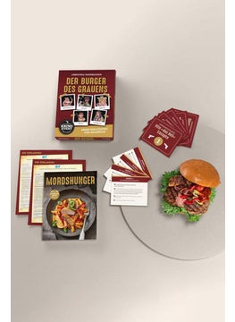 Tchibo Horror Hamburger Investigation Game, Burgundy  - Image 1