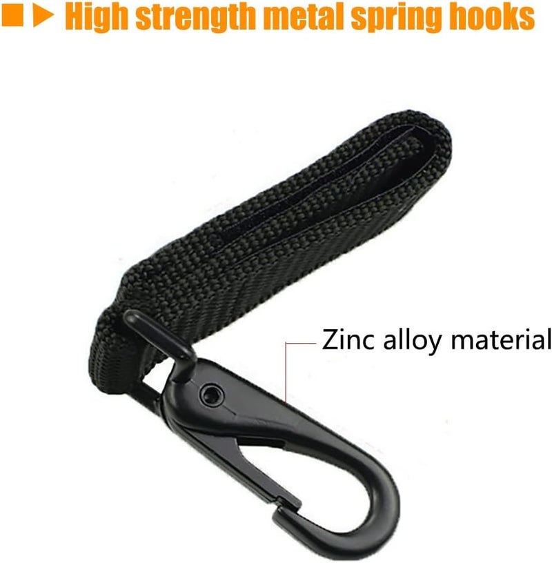 OZXTYO Duty Belt Keeper with Key Holder for 2" and 2¼" Wide Belt,Keeper with Strong Metal Police Key Clip, Military Molle Hook,Police Military Equipment Accessories, 2 Pack - Image 4