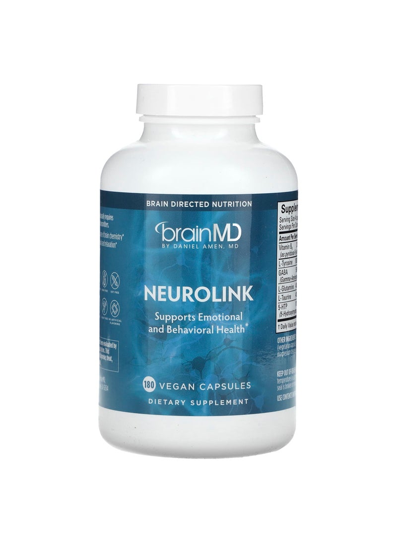 Neurolink, 180 Vegan Capsules