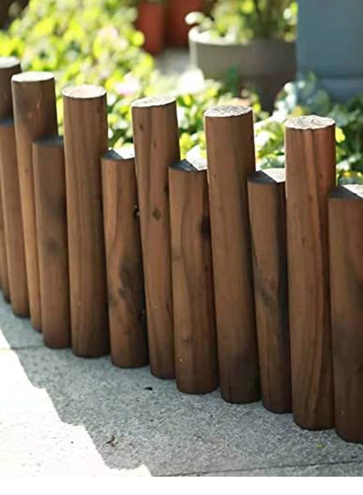 FFD Wooden Garden Edging Border Interlocking Panels for Stunning Landscapes - Image 1