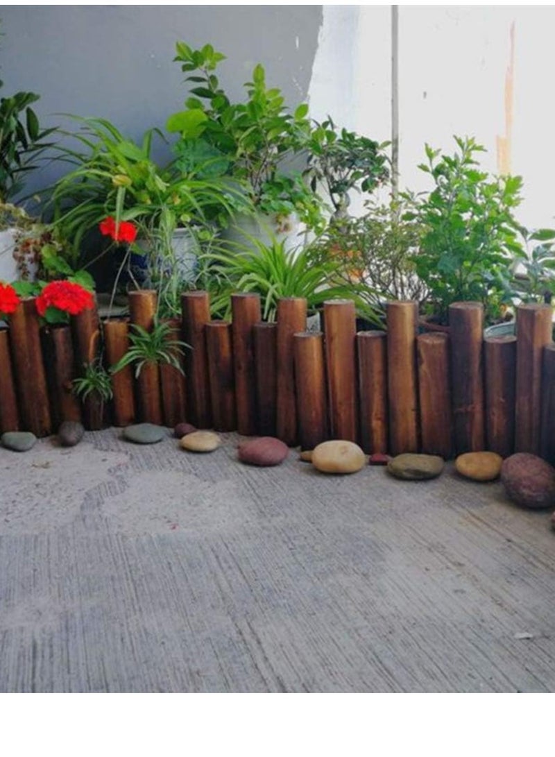 FFD Wooden Garden Edging Border Interlocking Panels for Stunning Landscapes - Image 3