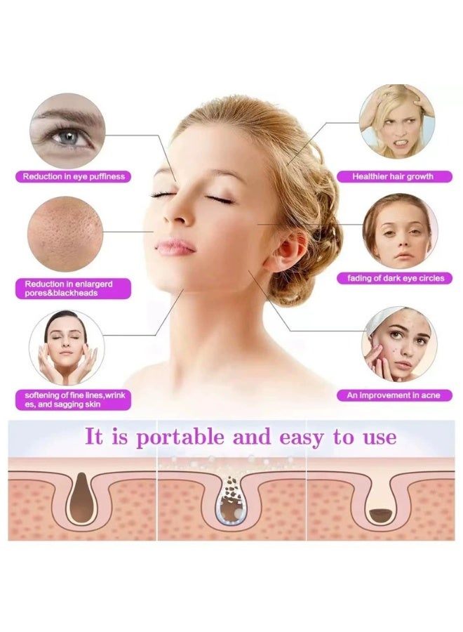 general High Frequency Facial Machine, 4 in 1 Electrode Wand Portable Handheld High Frequency Beauty Device for Face Neck and Hair - Image 2