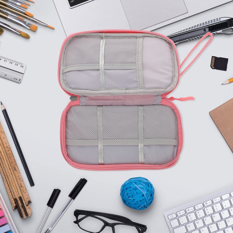 Multi Functional Travel Electronics Organizer Pouch For Data Cable Storage Lightweight Office Use - Image 5