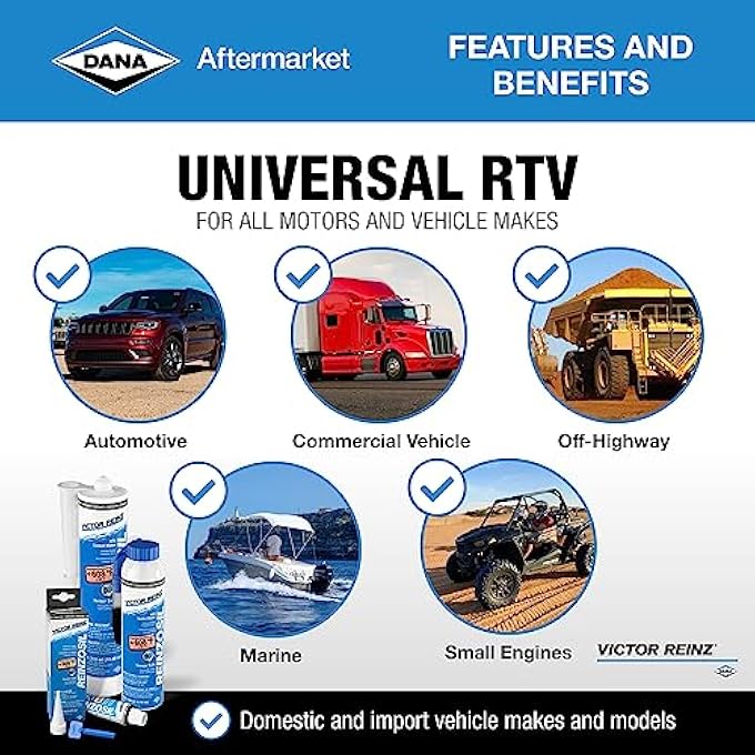يونيتي فيكتور راينز 703141410 أنبوب سيليكون RTV بحجم 70 مل من Reinzosil RTV - Image 5