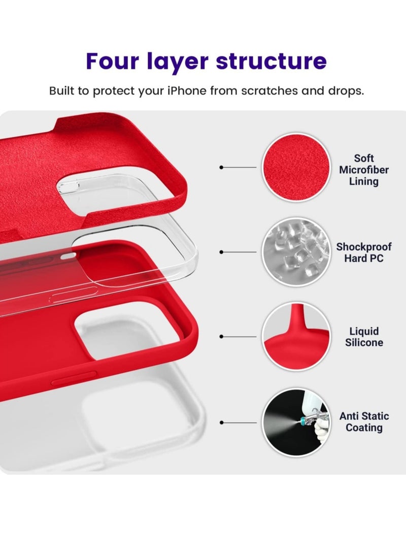 ELTRAZONE Designed for iPhone 14 Pro Max Case Silicone Shockproof Slim Thin Phone Case for iPhone 14 Pro Max 6.7 inch - Image 2