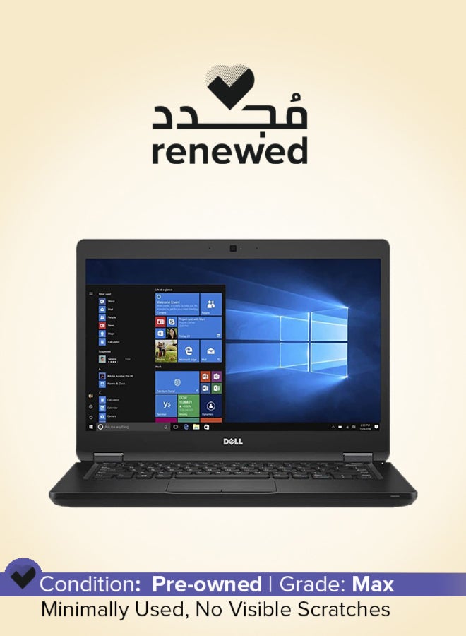 DELL Renewed - Latitude 5480 Laptop With 14-Inch Display,Core i7 Processor/6th Gen/Dual Core/16GB RAM/256GB SSD/NIVIDIA 2GB Graphics/Windows 10 English Black - Image 1
