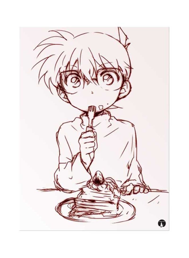 The Anime Detective Conan Mouse Pad Beige