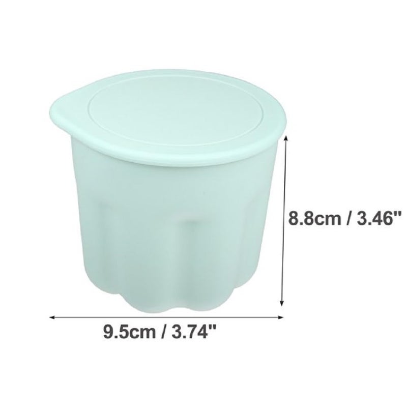 DARKNESS Makeup Brush Holder Box Portable Makeup Brush Scrubber with Drying Rack Cover Cosmetic Brush Cleaning Bowl Gift for Makeup Lovers Multicolour - Image 2