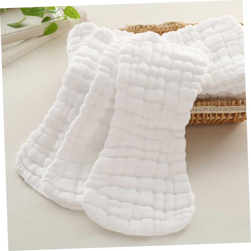 5 Pack Reusable Cotton Diapers High Absorbency Washable Water Tight Design Newborns - Image 4