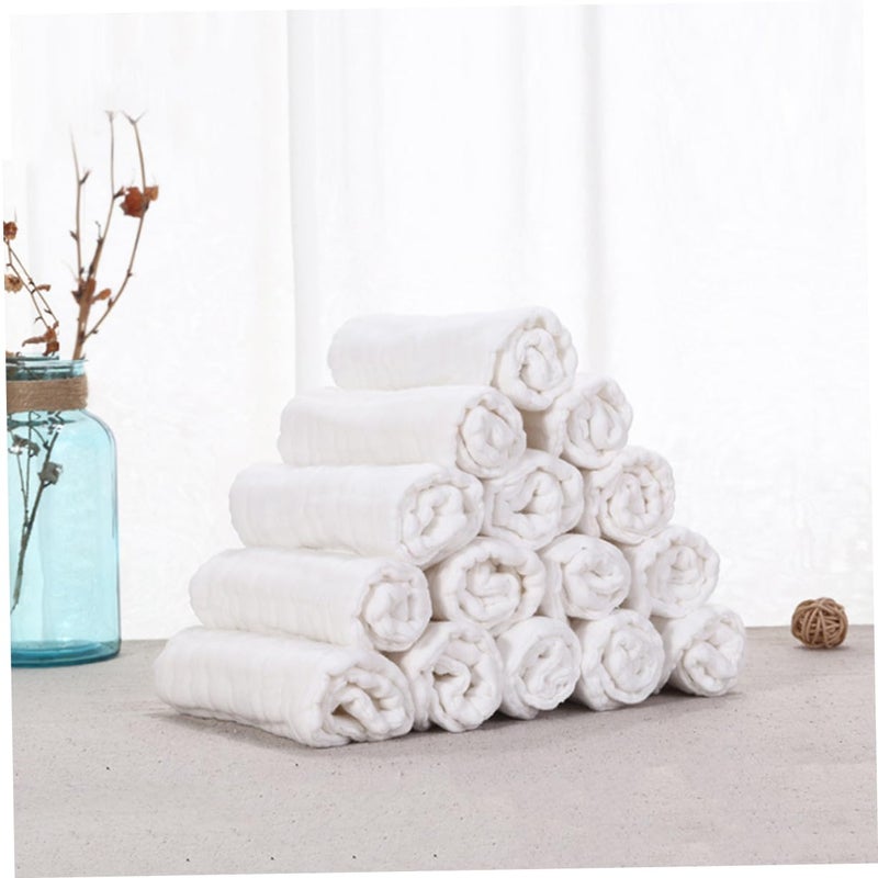 5 Pack Reusable Cotton Diapers High Absorbency Washable Water Tight Design Newborns - Image 5