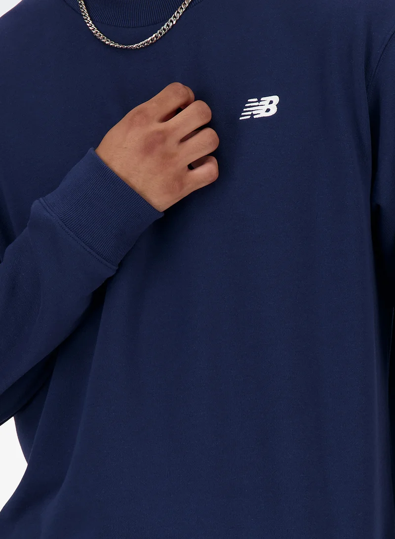 New Balance NB NAVY (NNY) Essential French Terry Sweatshirt for Men | Best Price UAE