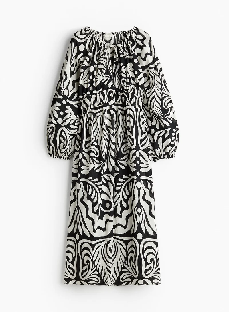 اتش اند ام Printed Maxi Dress