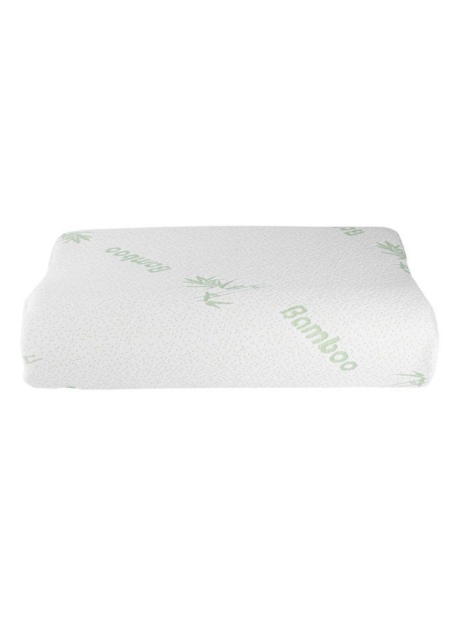 Bamboo Memory Foam Pillow, Cervical Pillow for Neck Pain Relief, Contour Cooling Pillow for Side Sleeper, Ergonomic Orthopedic Pillow, Neck Pillow for Sleeping - Image 1