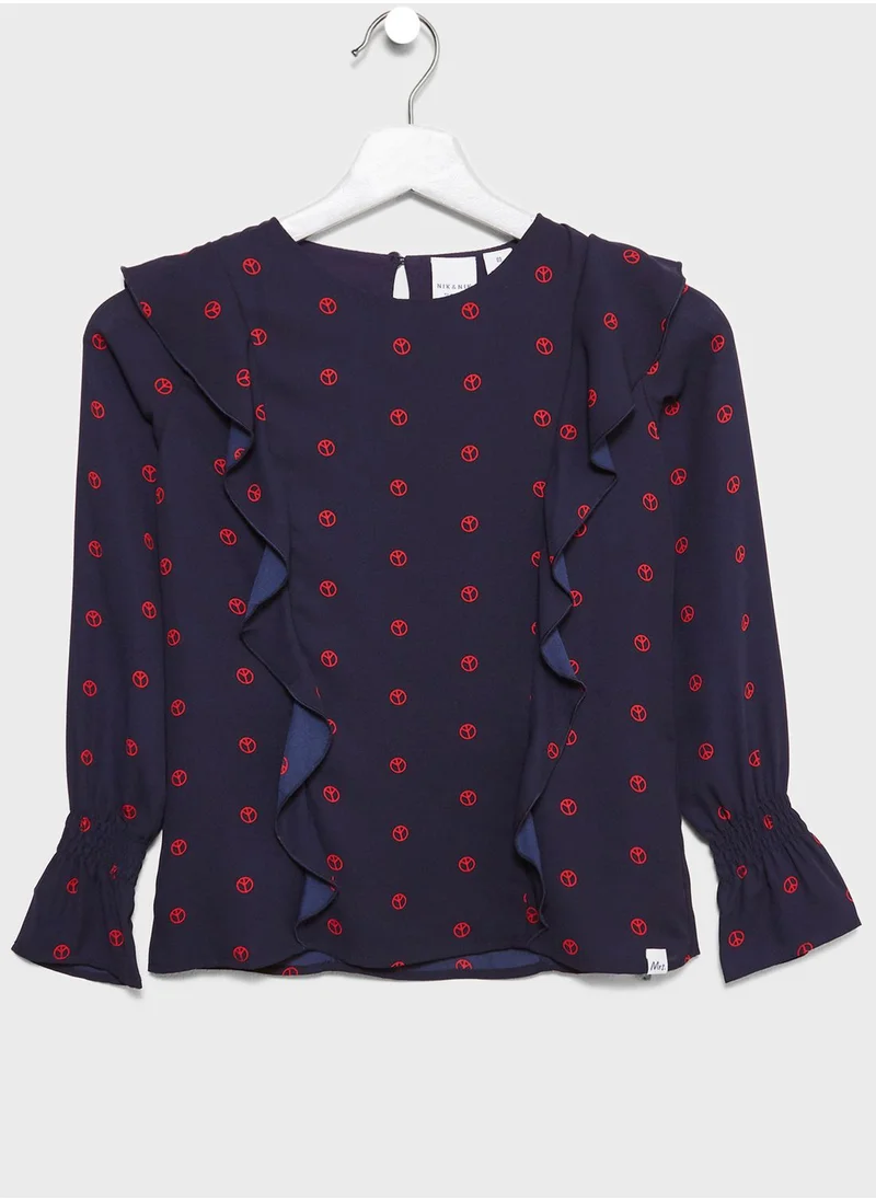 Nik & Nik Teen Olana Blouse