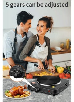sokany Electric Stove&Heater Electrics Hot Plate Single Burner 1000W SK-5109 Black  - Image 3