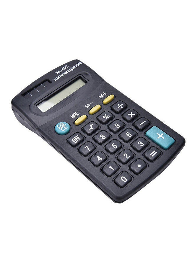 Generic - Mini Calculator 8-Digit LCD Display Small Calculator Cute Pocket Size 4.37x2.44'' for Students Use Portable Office Home School Account Financial Calculating Tool - Image 1