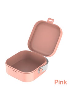 Generic Cute Pink Storage Box for Girls - Mini Jewelry & Electronics Organizer, Heart-Shaped Travel Case with Adjustable Compartments (Perfect Gift for Kids/Women)  - Image 2