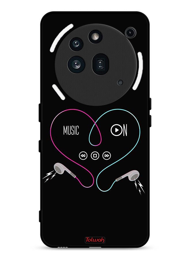 Tolwak Nothing Phone (3a) Pro Protective Case Cover Music On - Image 1