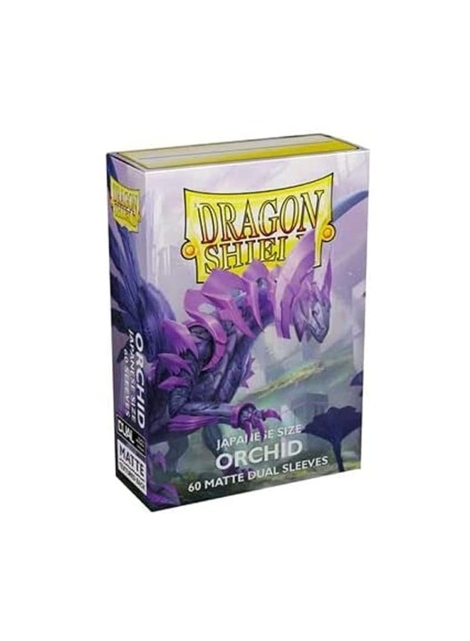 Arcane Tinmen أركين تينمن دراجون شيلد أكمام بحجم ياباني - مات ديوال أوركيد 60CT - أكمام بطاقات ناعمة وقوية - متوافقة مع بوكيمون، يوجيو، وماجيك ذا غاذرينغ - MTG، TCG، OCG، (AT-15141) - Image 3