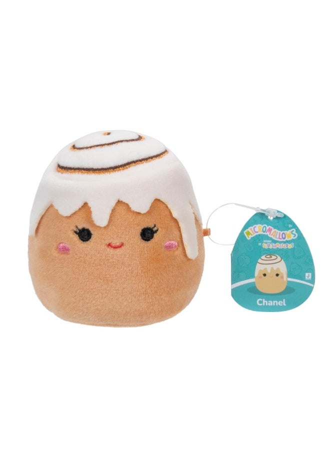 Squishmallows Micromallows Original Micromallows 4-Pack – Brina Bigfoot, Chanel Cinnamon Roll, Lucia Lemur, Tenise Parrot - Image 5
