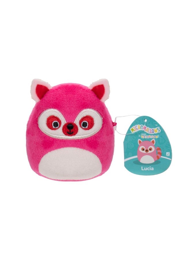 Squishmallows Micromallows Original Micromallows 4-Pack – Brina Bigfoot, Chanel Cinnamon Roll, Lucia Lemur, Tenise Parrot - Image 4