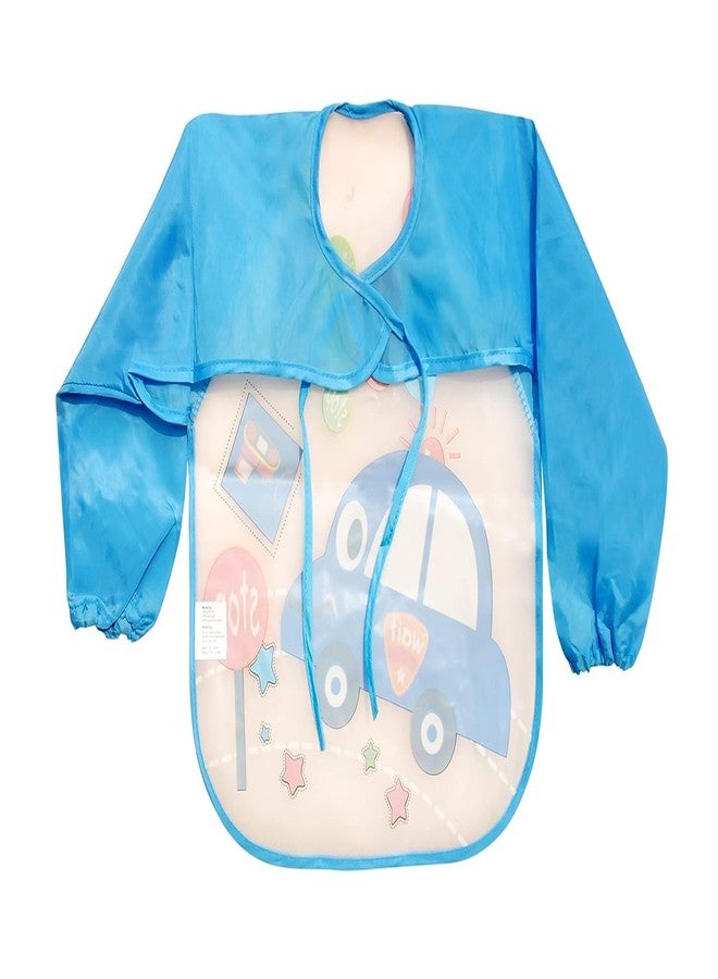 Aplam Chaplam Baby Feeding Bib | Baby Bibs/Apron Cute Multi Print | Baby Waterproof Bib Set | Baby Laliya Bibs for Babies (Blue-red) - Image 4