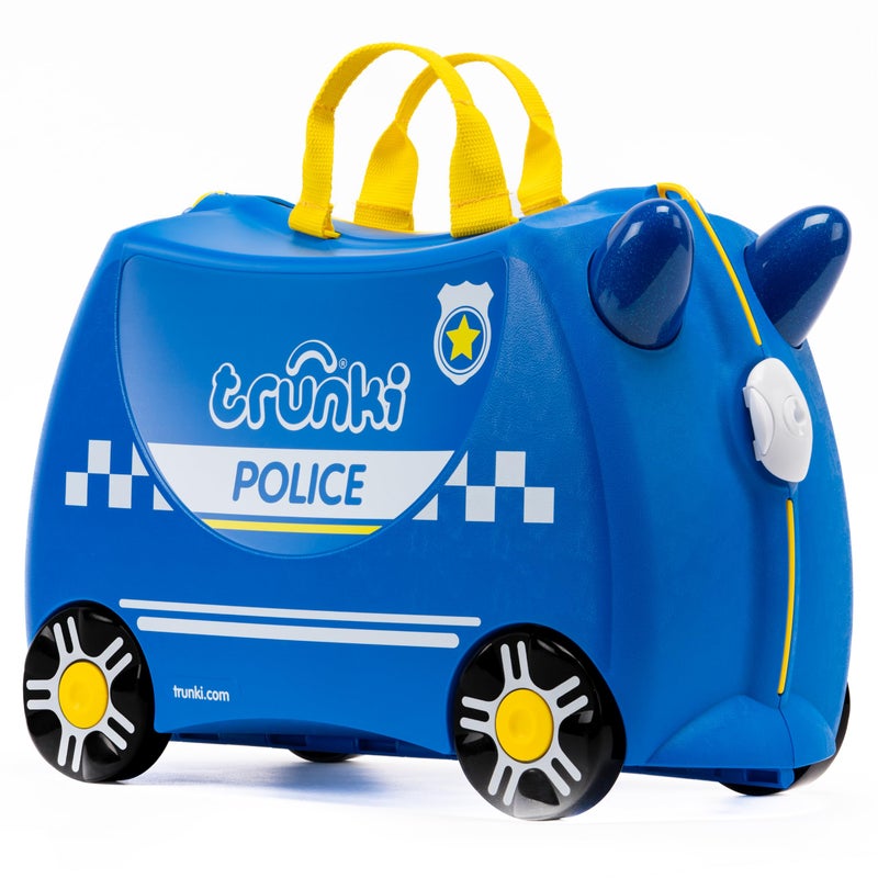 Trunki Percy Police Carride-On Suitcase And Carry-On Luggage - Image 1