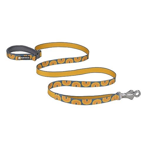 Ruffwear Crag Dog Leash 6 ft Reflective Everyday Lead Swiveling Talon Clip Padded Handle HandsFree WaistWorn Option Traffic Handle with Accessory Loop Canyon Oxbow - Image 1