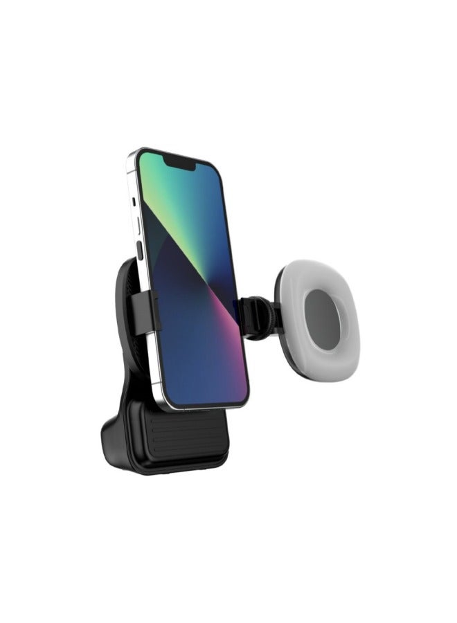Loquat Explosions Portable Mobile Phone Bluetooth Camera Trembles Self-timer Brush Video Artifact Bluetooth Self-timer  Turning Device-Color:Bluetooth Shooting Aid + Beauty Fill Light  - Image 5