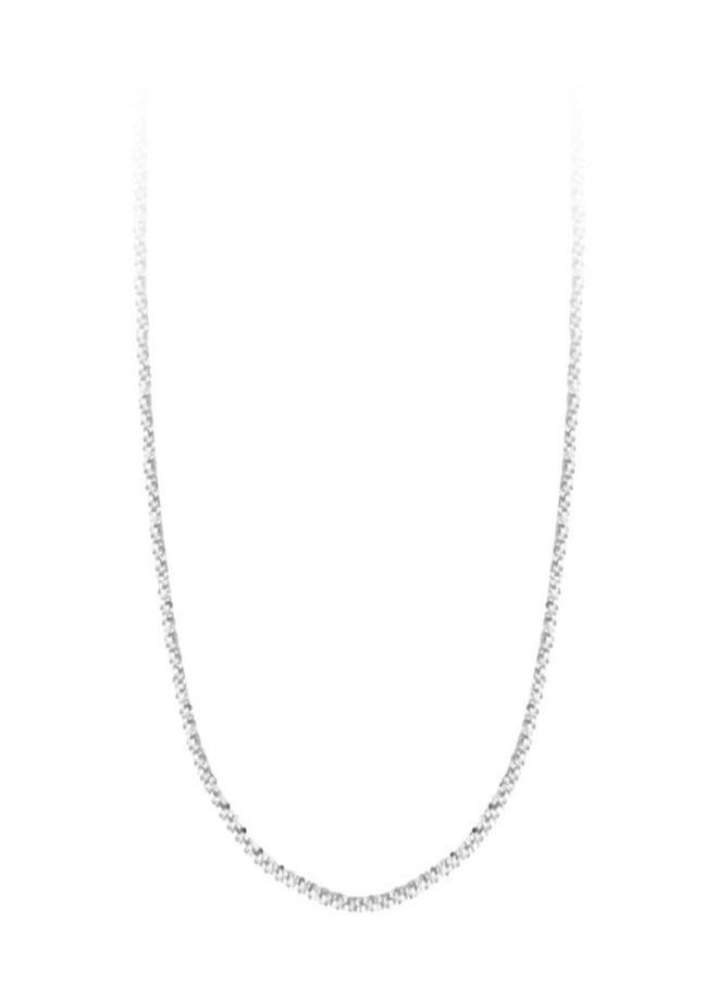 Satinior - Simple niche all-match silver clavicle collar - Image 1