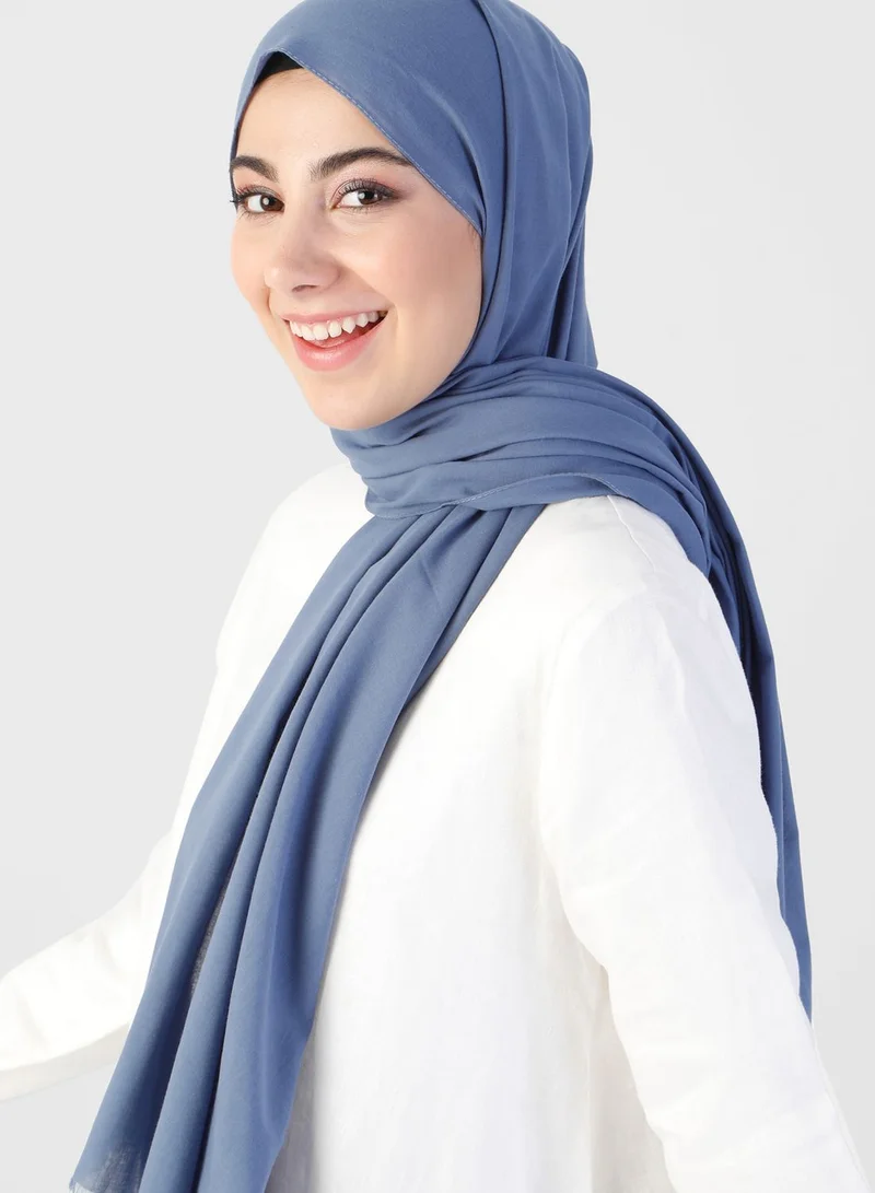 Tuva Shawl by Modanisa Organic Pure Cotton Shawl