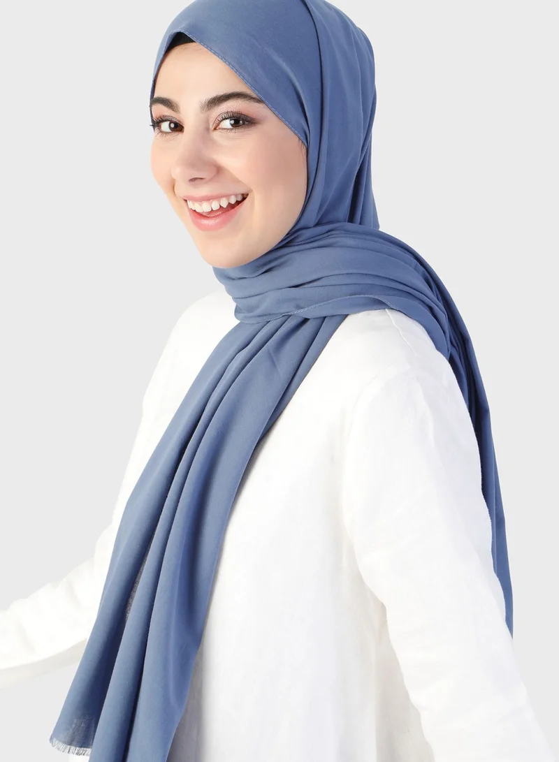 Tuva Shawl by Modanisa Organic Pure Cotton Shawl