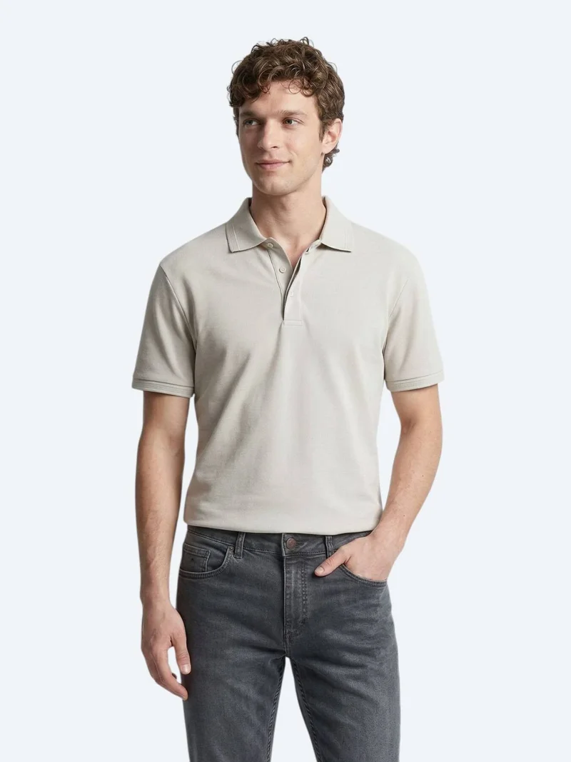 Kip Stone Plain 100% Cotton T-Shirt