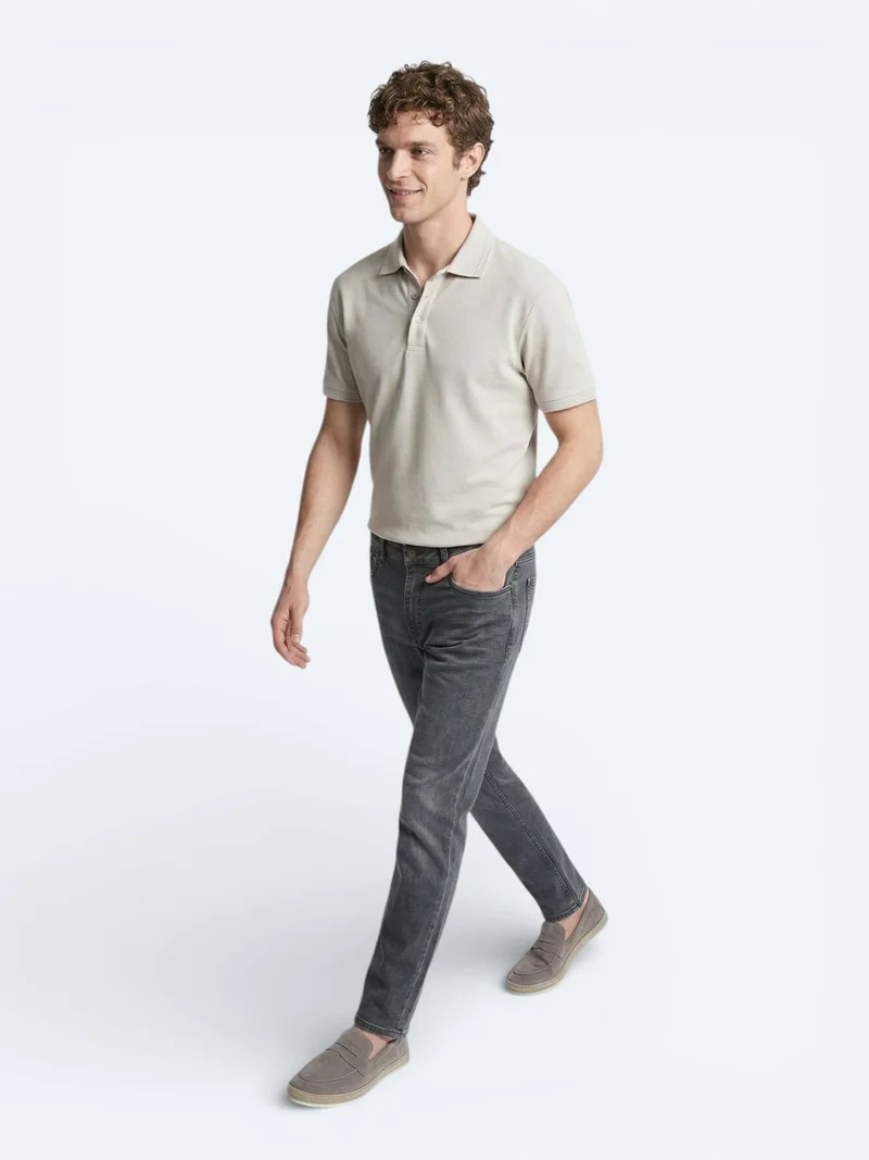 Kip Stone Plain 100% Cotton T-Shirt