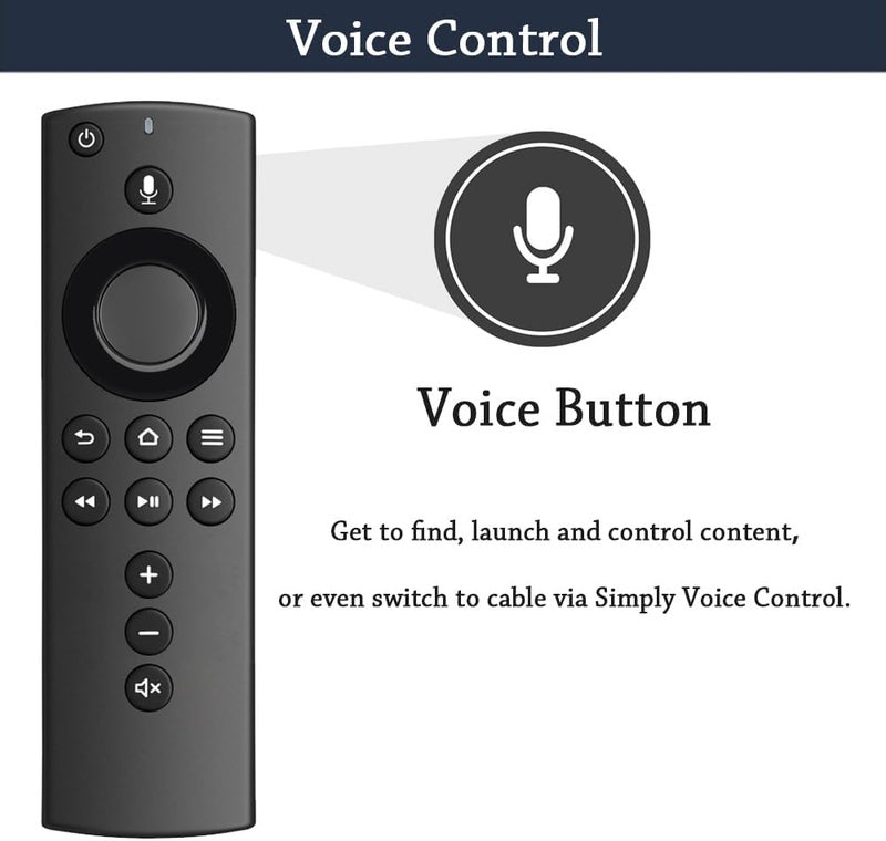 AZMKIMI L5B83H Universal Remote Control Replacement for Fire Stick-TV-Remote - Image 2