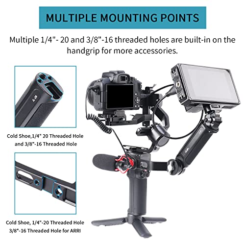 Hersmay Metal Adjustable Sling Handgrip Gimbal Sling Handle for DJI RS 4 Mini, RS 4, RS 4 Pro, RS 3 Mini,DJI RS 2,RSC 2, RS 3, RS 3 Pro Gimbal Handheld Stabilizer Accessories - Image 5