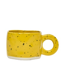 Prickly Pear Greta Ceramic Round Handle Coffee Mug, Sunflower Yellow, 300ml - Stylish Drinkware - pzsku/Z9D60772D0FCEC87CD45AZ/45/_/1723726949/b6184210-e84c-4959-bbb3-33c02e062377