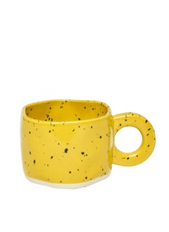 Prickly Pear Greta Ceramic Round Handle Coffee Mug, Sunflower Yellow, 300ml - Stylish Drinkware - pzsku/Z9D60772D0FCEC87CD45AZ/45/_/1723726969/85892510-1a7b-43b4-bbfb-d50ff2cfa8de