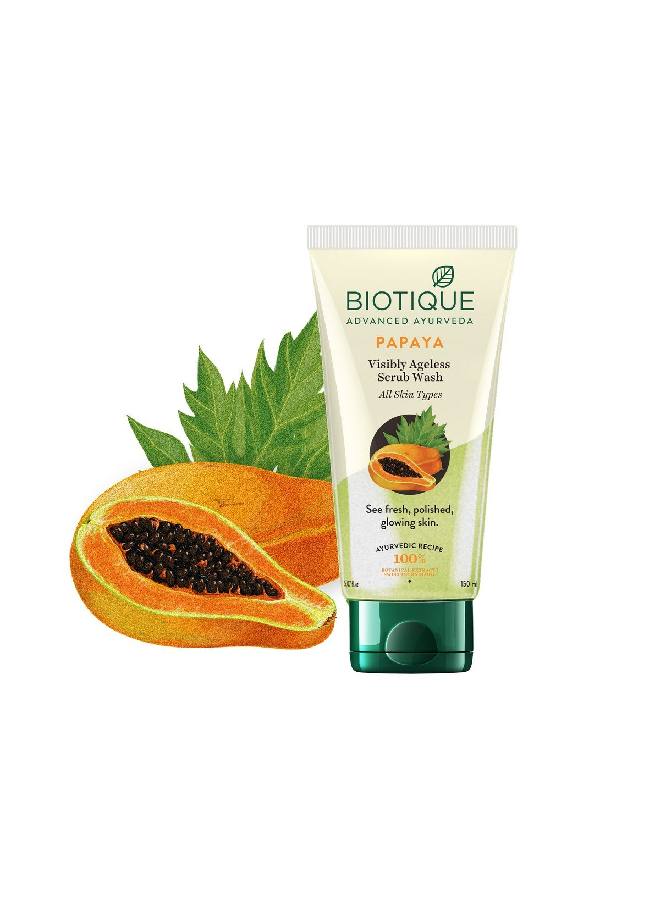 Biotique Papaya Deep Cleanse Face Wash For Visibly Glowing Skin All Skin Types 150Ml - Image 4