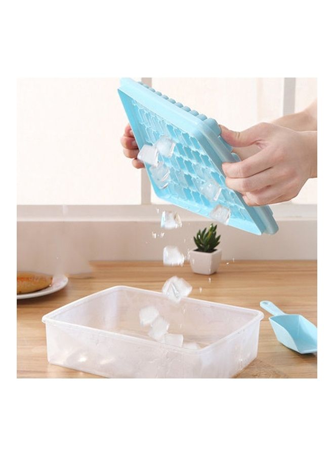 Maston Creative 33 Grid DIY Ice Cube Box Pink 28 x 11 x 9cm - Image 3