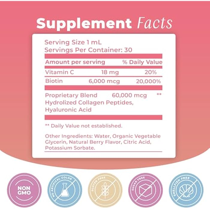 BIOTOPLEVEL Best Combination (Bundle) for the Good Health of Joints, Bones, Muscles, Hair, Skin and Nails - Glucosamine, Chondroitin, Collagen, Biotin, Hyaluronic Acid, MSM and Vitamin C - Image 4