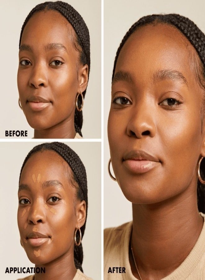 Milani Conceal + Perfect Longwear Concealer in 145 Warm Beig – Full Coverage, Lightweight Formula, 16-Hour Wear, Hydrating and Crease-Proof for Flawless Skin, 0.17 fl oz - Image 4