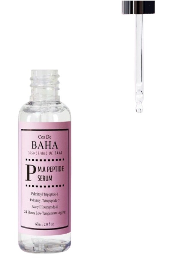 Cos De BAHA Cos De BAHA Peptide Complex Facial Serum with Matrixyl 3000 & Argireline - Anti Aging & Wrinkles - Heals and Repairs Skin (30ml)  - Image 2