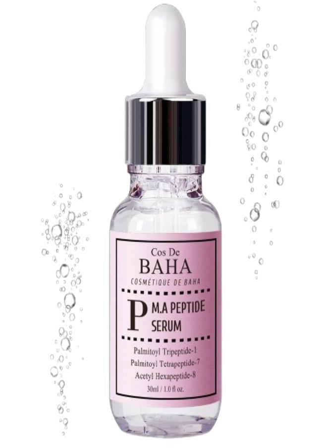 Cos De BAHA Cos De BAHA Peptide Complex Facial Serum with Matrixyl 3000 & Argireline - Anti Aging & Wrinkles - Heals and Repairs Skin (30ml)  - Image 3