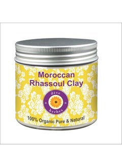 Deve Herbes Moroccan Rhassoul Clay From The Atlas Mountains 100% Organic Pure & Natural 100Gm (3.5 Oz)  - Image 2