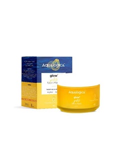 Aqualogica Aqualogica Glow+ Gelato Face Pack for Illuminating Glow, Evens Skin Tone & Reduces Dark Spots, with Papaya & Vitamin C - 100 G  - Image 1