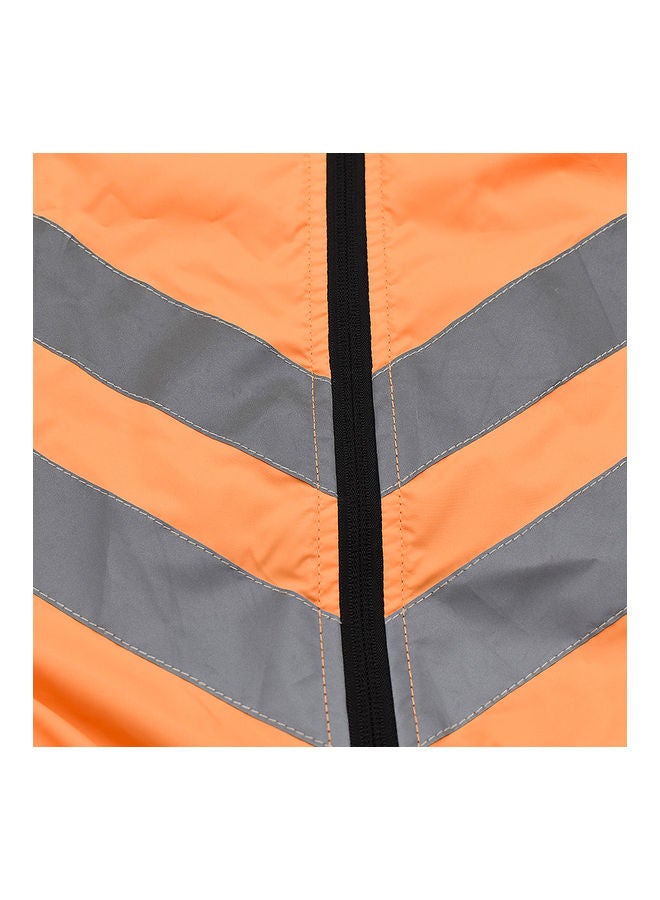 NIBEMINENT Windproof Reflective Long Sleeves Bike Jacket M  - Image 3