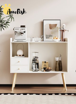 100*35*80cm Coffee Corner Home Kitchen Coffee Bar Cabinet Shelf With Drawers Display Cabinet Kitchen Bakers Rack Sideboard For Living Room, Bedroom Or Office - pzsku/Z9D610F96B72C6EFF6872Z/45/_/1726890330/862128c6-75a1-4a01-9525-5c55c33288f5