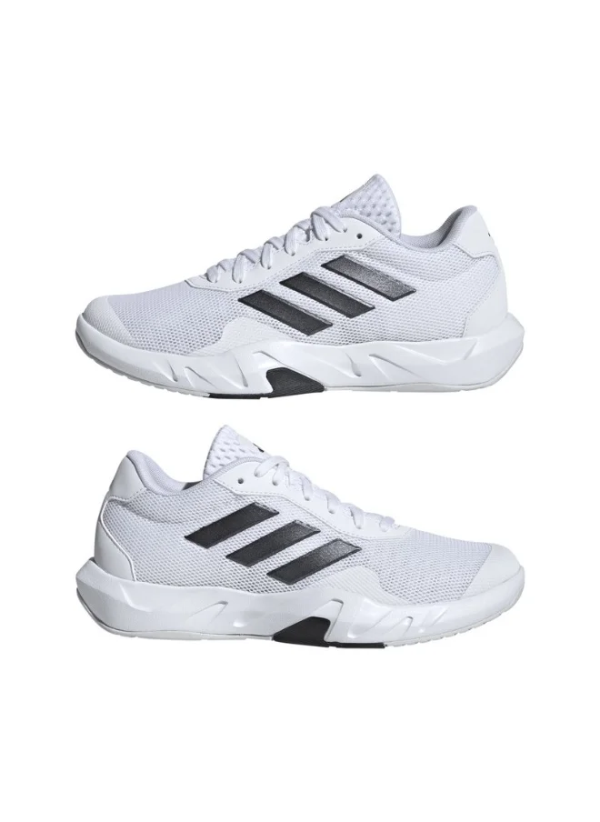 اديداس adidas AMPLIMOVE TRAINER W White Training SHOES for Women - 3.5