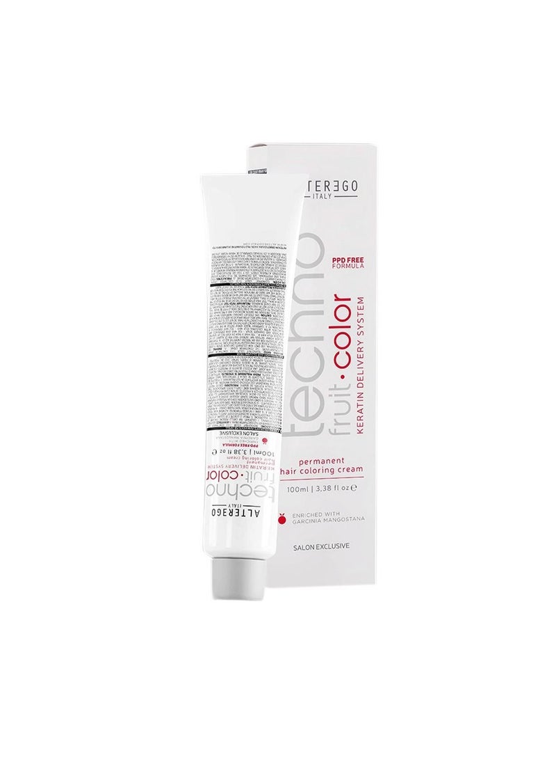 ALTER EGO Technofruit Hair Color 7/44 Blonde Intense Copper 100ml - Image 1